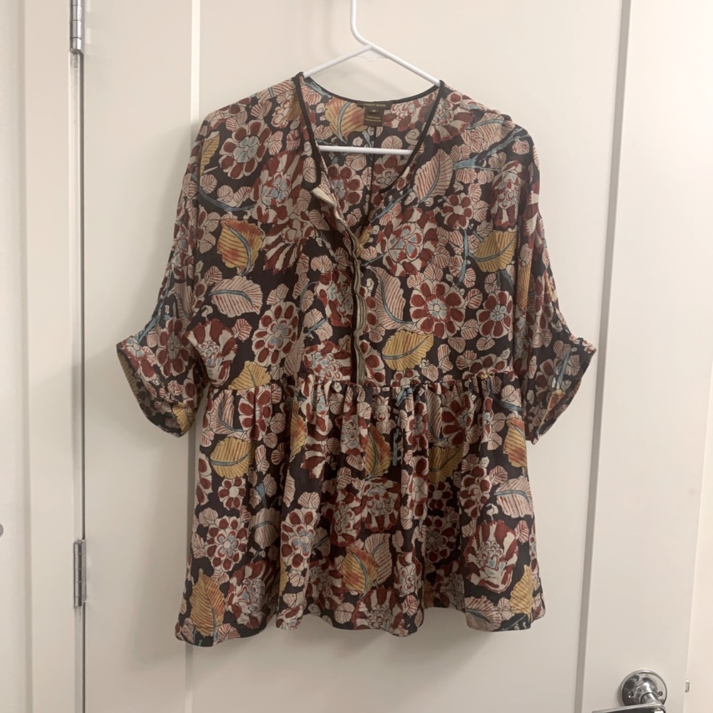 Anthropologie floral top